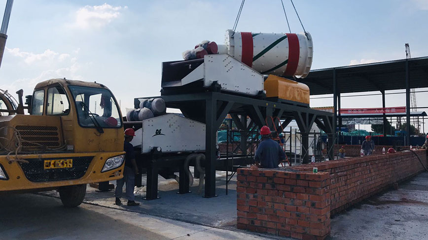 湖南某化工場地土壤淋洗修復