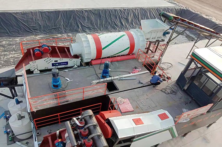 土壤淋洗設(shè)備修復(fù)現(xiàn)場(chǎng) 土壤淋洗設(shè)備修復(fù)現(xiàn)場(chǎng)