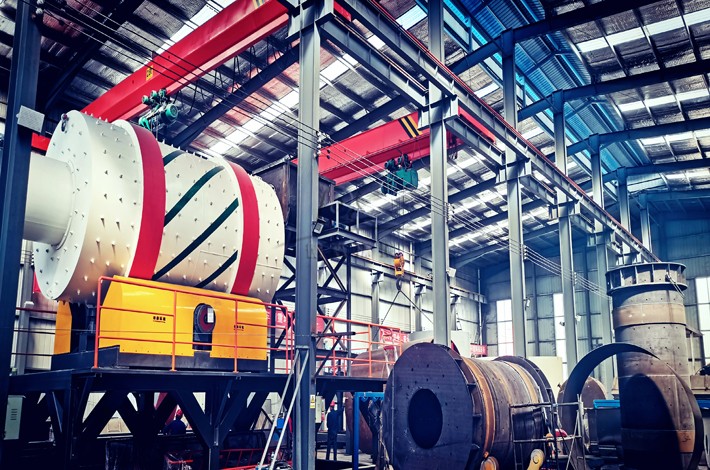 撬裝式土壤淋洗模塊生產車間 撬裝式土壤淋洗模塊生產車間