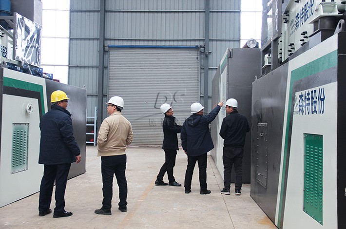 客戶來訪土壤淋洗修復設備 客戶來訪土壤淋洗修復設備