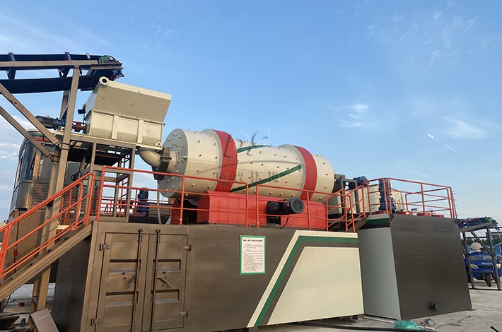 撬裝式土壤淋洗設備修復現場 撬裝式土壤淋洗設備修復現場