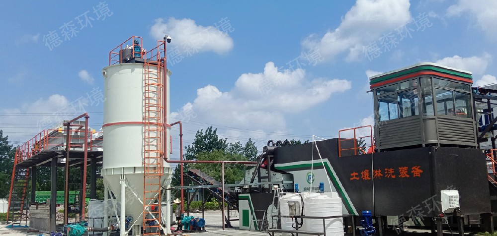 土壤淋洗修復現場 土壤淋洗修復現場