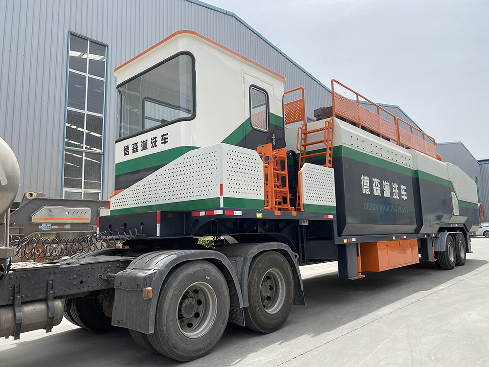 德森移動淋洗修復站發貨