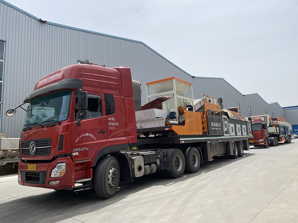 德森移動淋洗修復站發貨