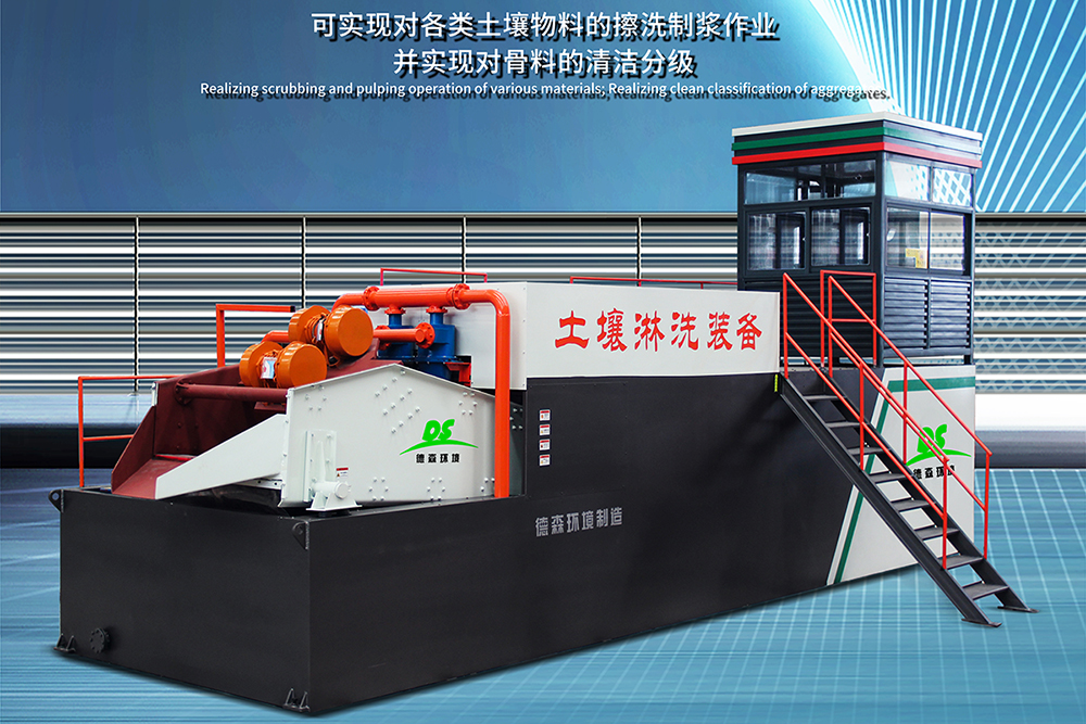 模塊集成式土壤異位淋洗修復系統裝備