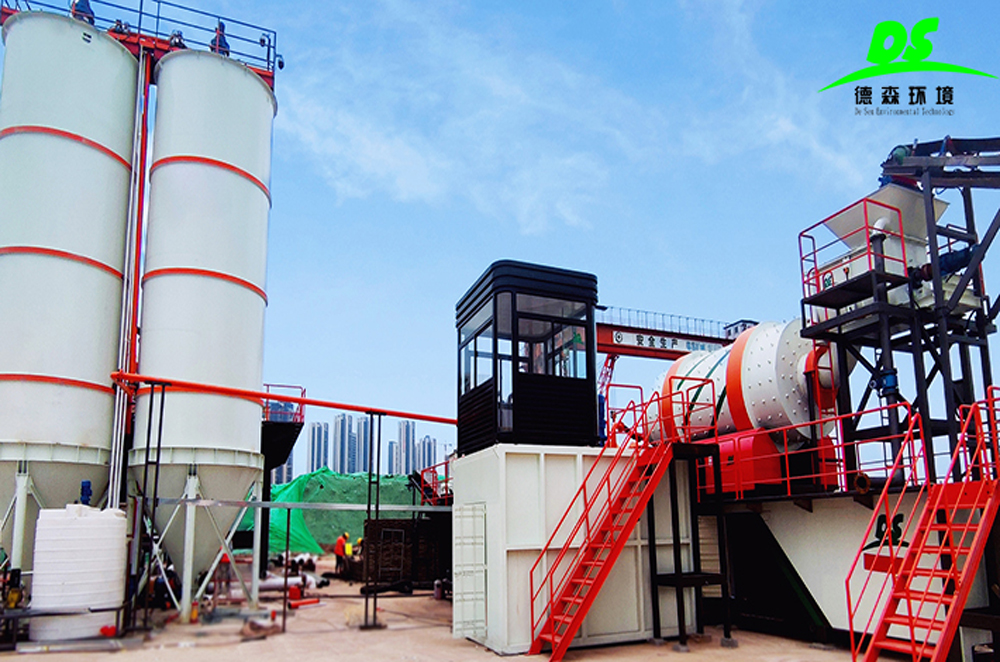 模塊化土壤異位淋洗修復裝備