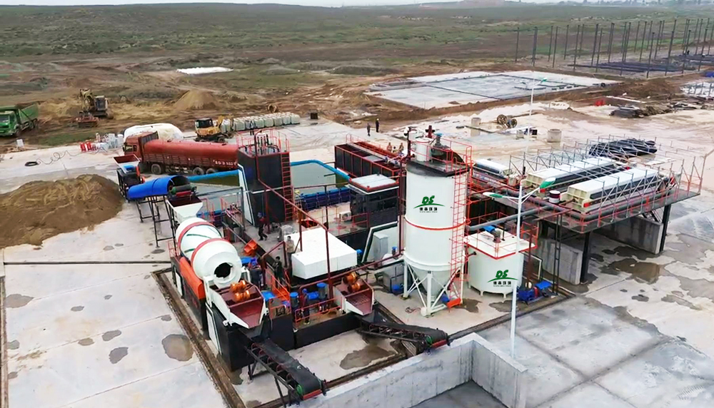 德森含油污泥淋洗修復設備