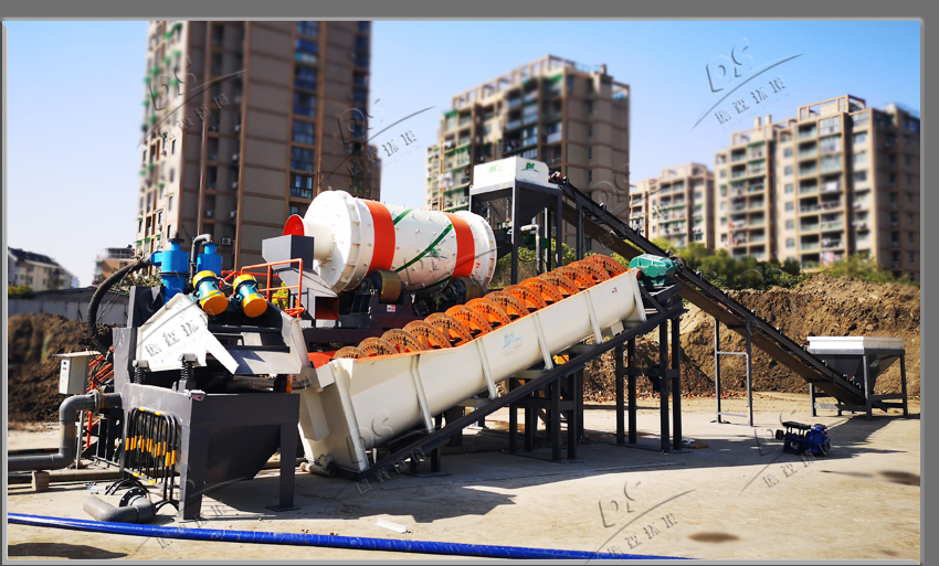 土壤淋洗修復現場