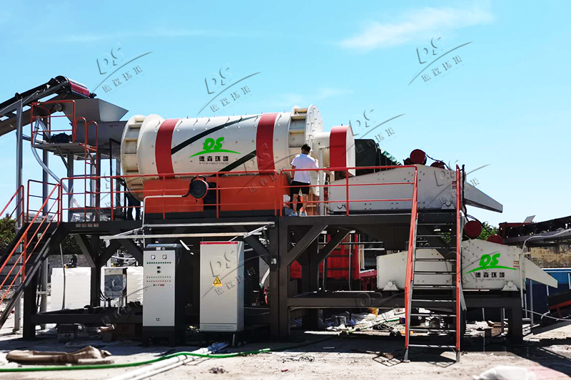 化工場地污染修復現場